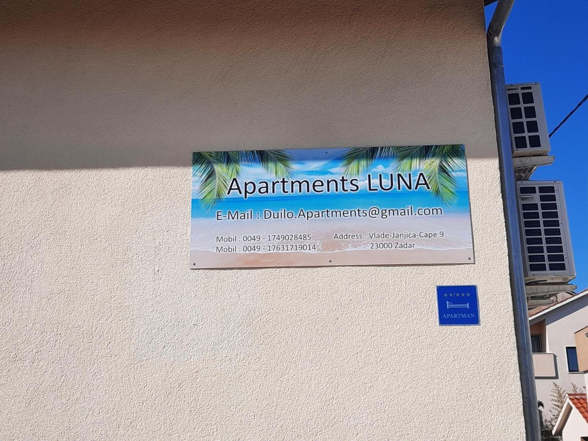 Apartments Luna ザダル エクステリア 写真